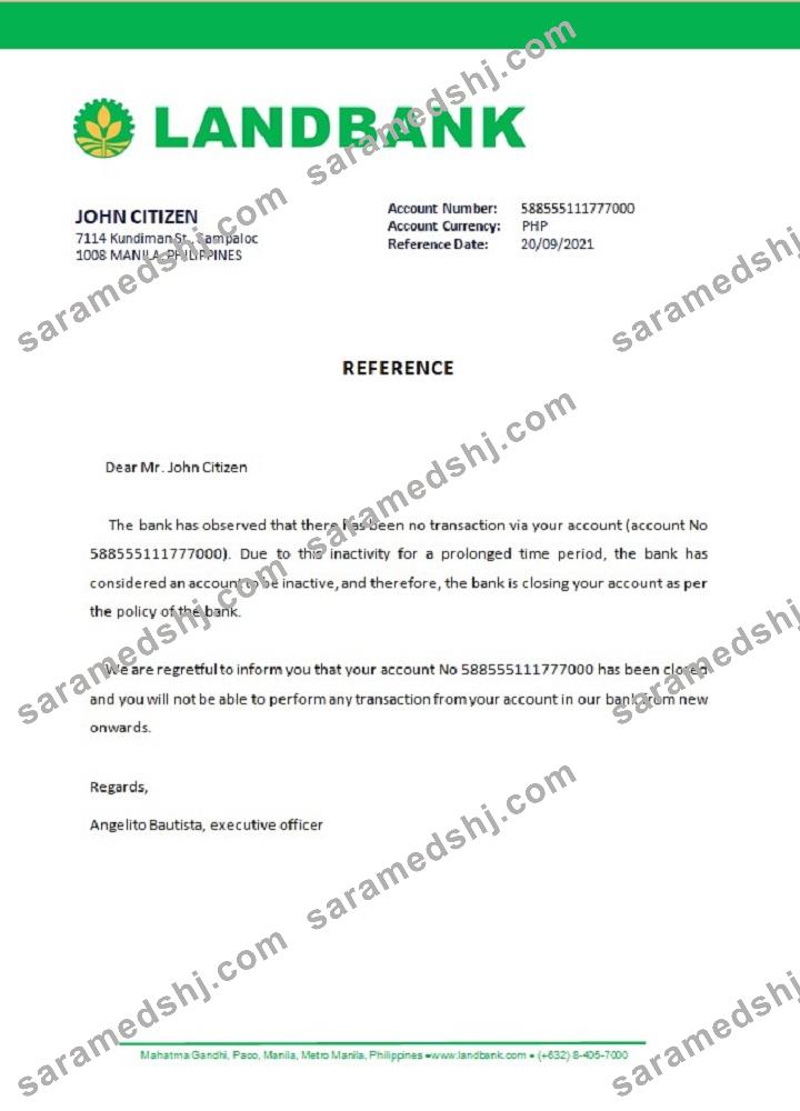 Philippines_Land Bank_closure reference